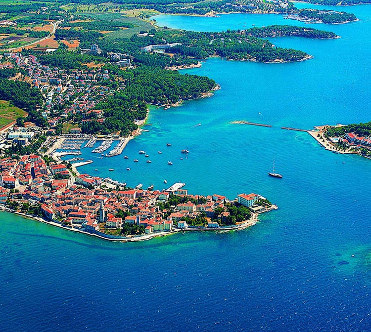 Poreč, panorama